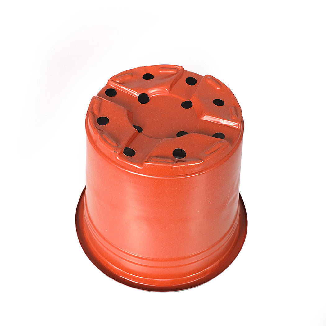 Lambu 100x Plastic Plant Pots Bulk Flowers XX-Large