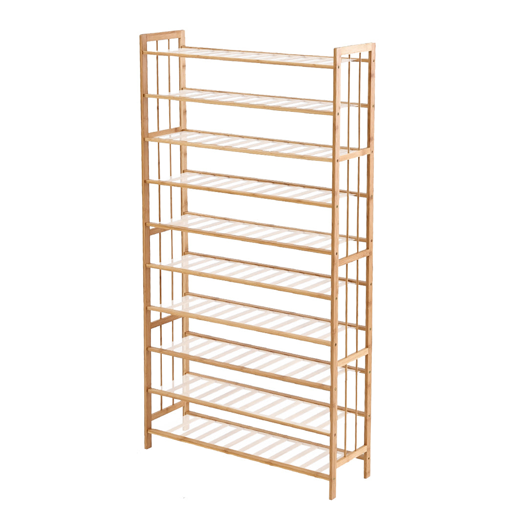 Levede Bamboo Shoe Rack Storage Wooden