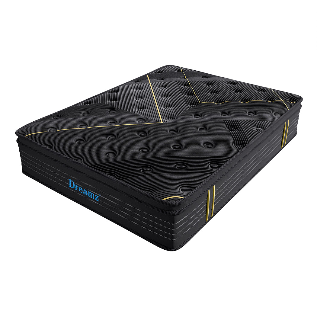 Dreamz Spring Mattress Bamboo Euro Top Super King 35cm