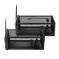 Toque Mouse Trap Humane Live Catch Rat Cage Reusable Zinc Iron Garage Black 2pc