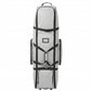 Centra Golf Travel Bag Padded Reinforced Wheels 900D Oxford for Airline,Grey