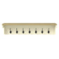 Levede Coat Rack Wall Mounted Shelf 7 Double Hooks Storage Entryway Hallway