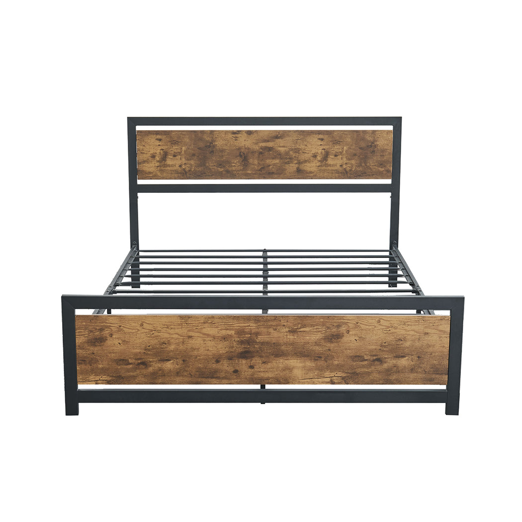 Levede Metal Bed Frame Mattress Base Double