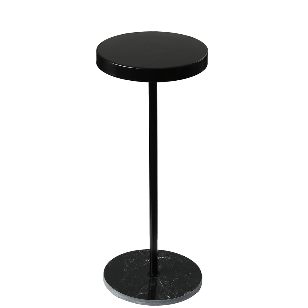 Side Table Round Tabletop Small Lightweight