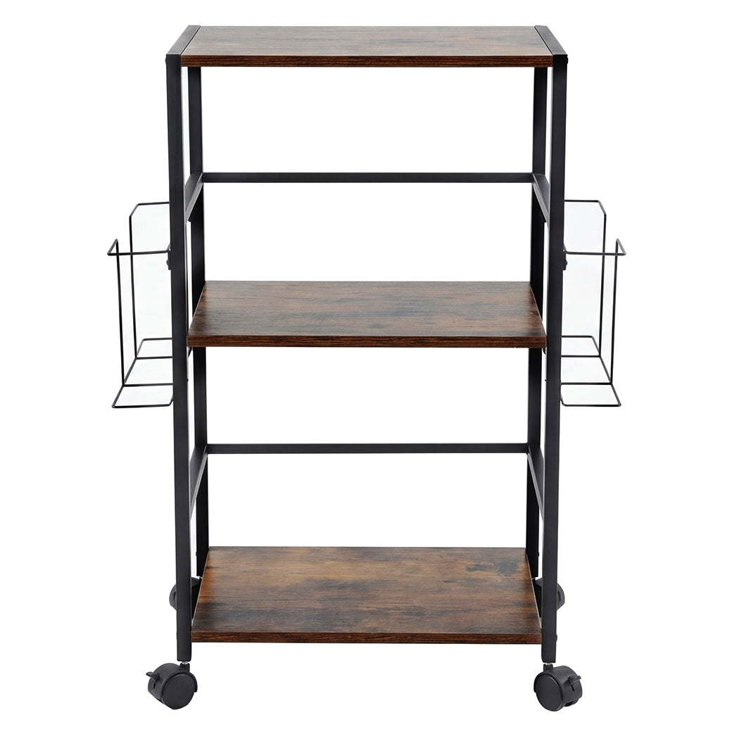 Levede Record Player Stand with Storage Vinyl Record Holder with Display Area