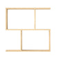 Levede Slim 2 Tier Narrow Side Table Bedside Nightstand