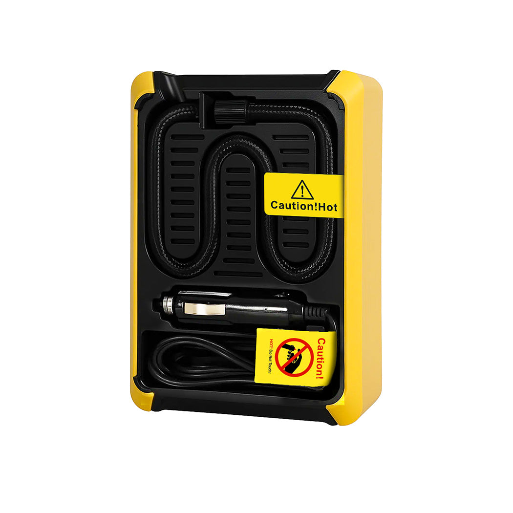 Manan 12V 150PSI Portable Tire Inflator with LED Light