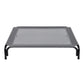 PaWz Raised Dog Bed Elevated Cooling Breathable Mesh for Indoor Outdoor Grey