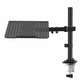 Levede Single Monitor Arm Desk Mount for 13-32 Inch Height Adjustable Black
