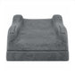 DreamZ Leg Elevation Pillow After Surgery Gel Memory Foam Double Leg Grey