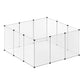 Pawz 12 Panels Guinea Pig Rabbit Puppy Playpen Fence