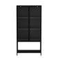 Stacked Glass Display Cabinet Collections Storage