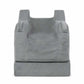 DreamZ Leg Elevation Pillow After Surgery Gel Memory Foam Single Leg Grey