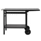 Levede Outdoor Kitchen Cart Mobile Foldable Food Prep BBQ Grill Dining Table