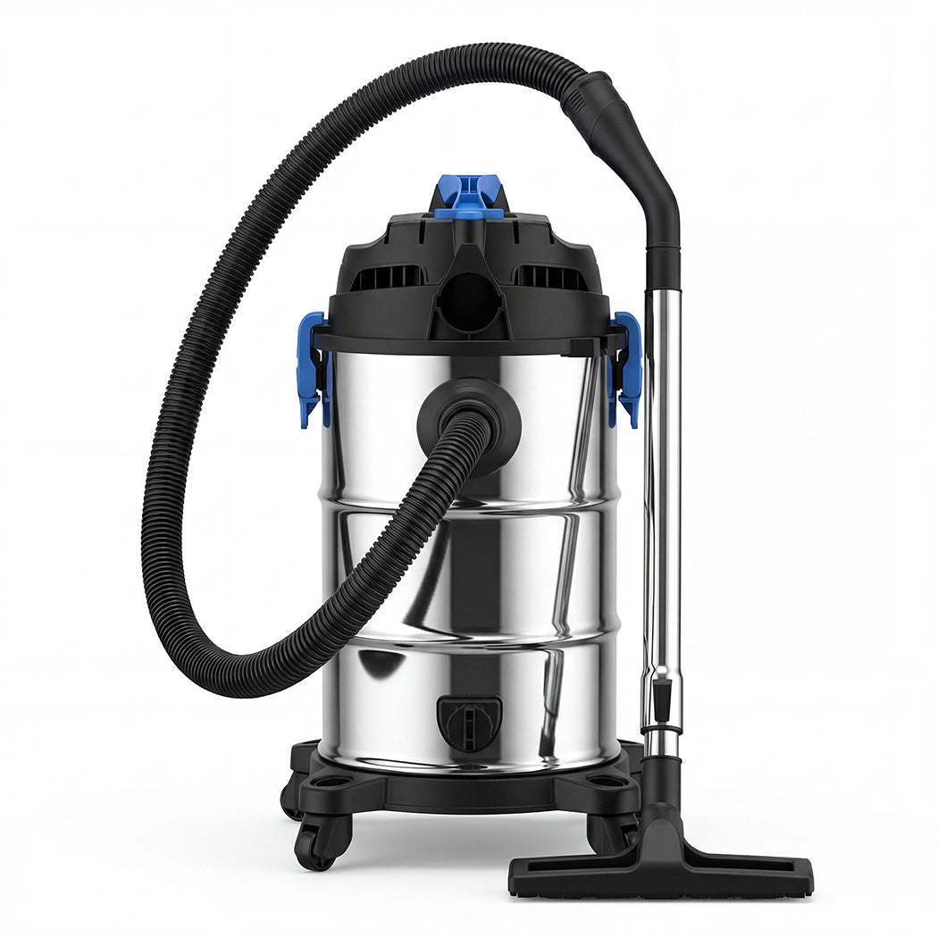 Spector 30L Wet Dry Vacuum Cleaner Blower Car Home Carpet Cleaning Portable