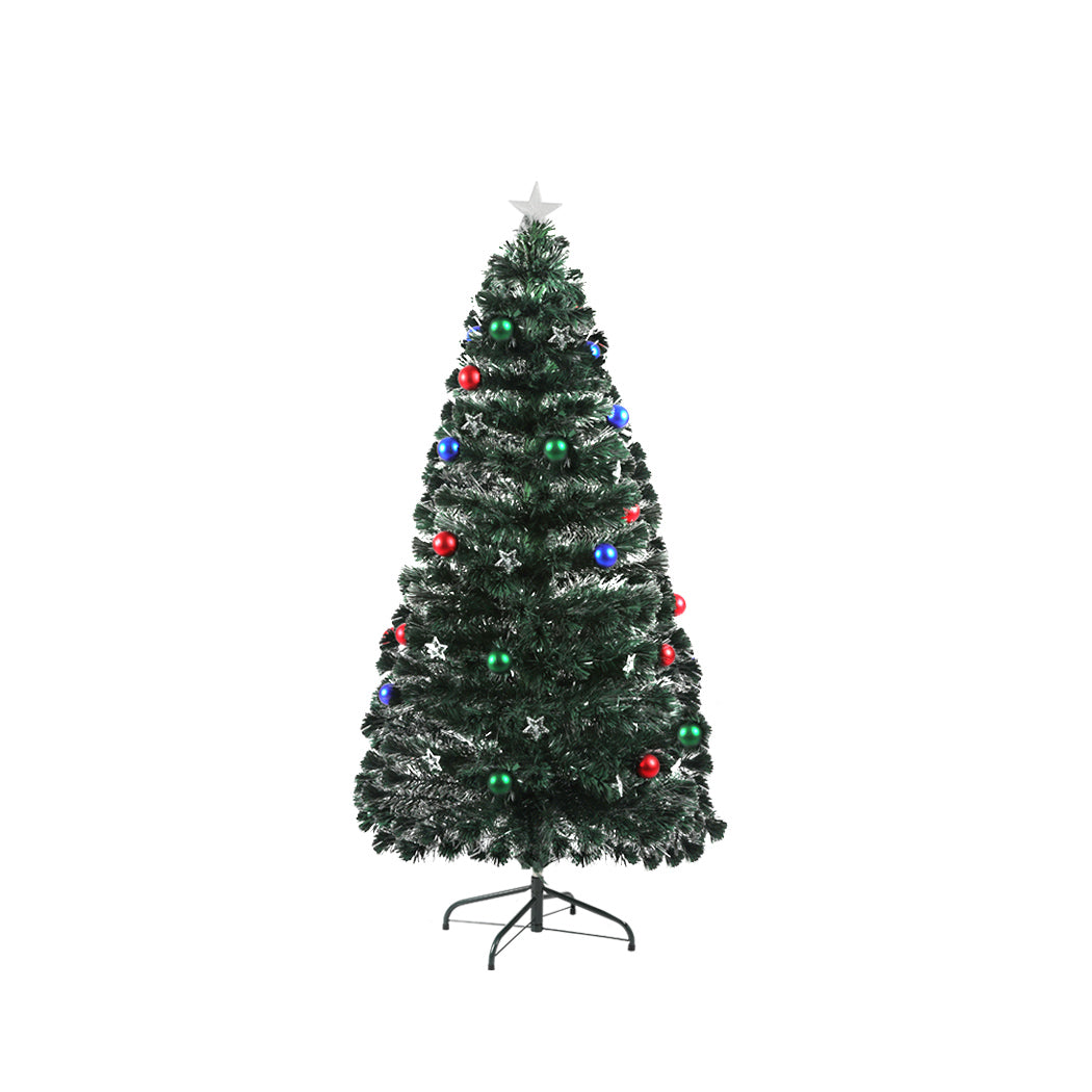 SANTACO Christmas Tree Fibre Optic with 1.5 Meter