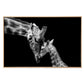 Yezi Animal Wall Art Canvas Modern Abstract 80×120cm Framed Artwork Home Decor