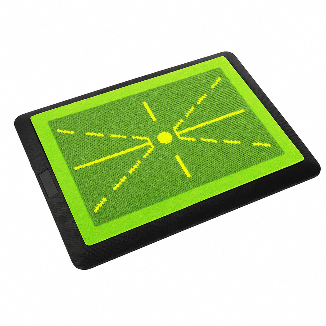 Centra Golf Hitting Mat Swing Path Feedback Rubber Base Indoor Practice Green