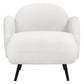 Levede Sofa Chair Fleece Upholstered Single White