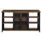 Levede Bar Cabinet Buffet Sideboard Walnut