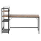 Levede Computer Desk Study Home Table with 4-Tier Shelf