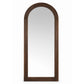 Yezi Mirror Full Length 4mm Tempered Glass Stand Lean Mount Bedroom Brown