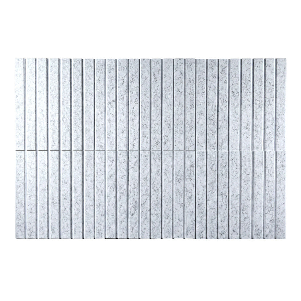Levede Cork Boards Alternative Photo Display Board 6 Pcs 30cmx30cm Coustic Grey