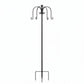 Toque Bird Feeder Pole Station Hanging Stand Adjustable 8 Hooks Outdoor 224cm