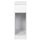Levede Slim Bedside Table Nightstand Side Table Storage Bedroom Narrow Cabinet