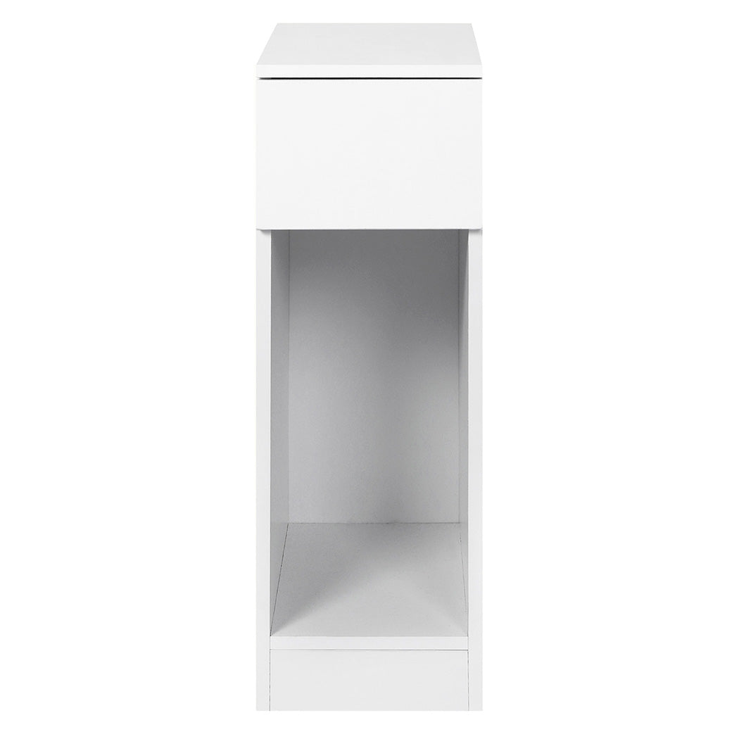 Levede Slim Bedside Table Nightstand Side Table Storage Bedroom Narrow Cabinet