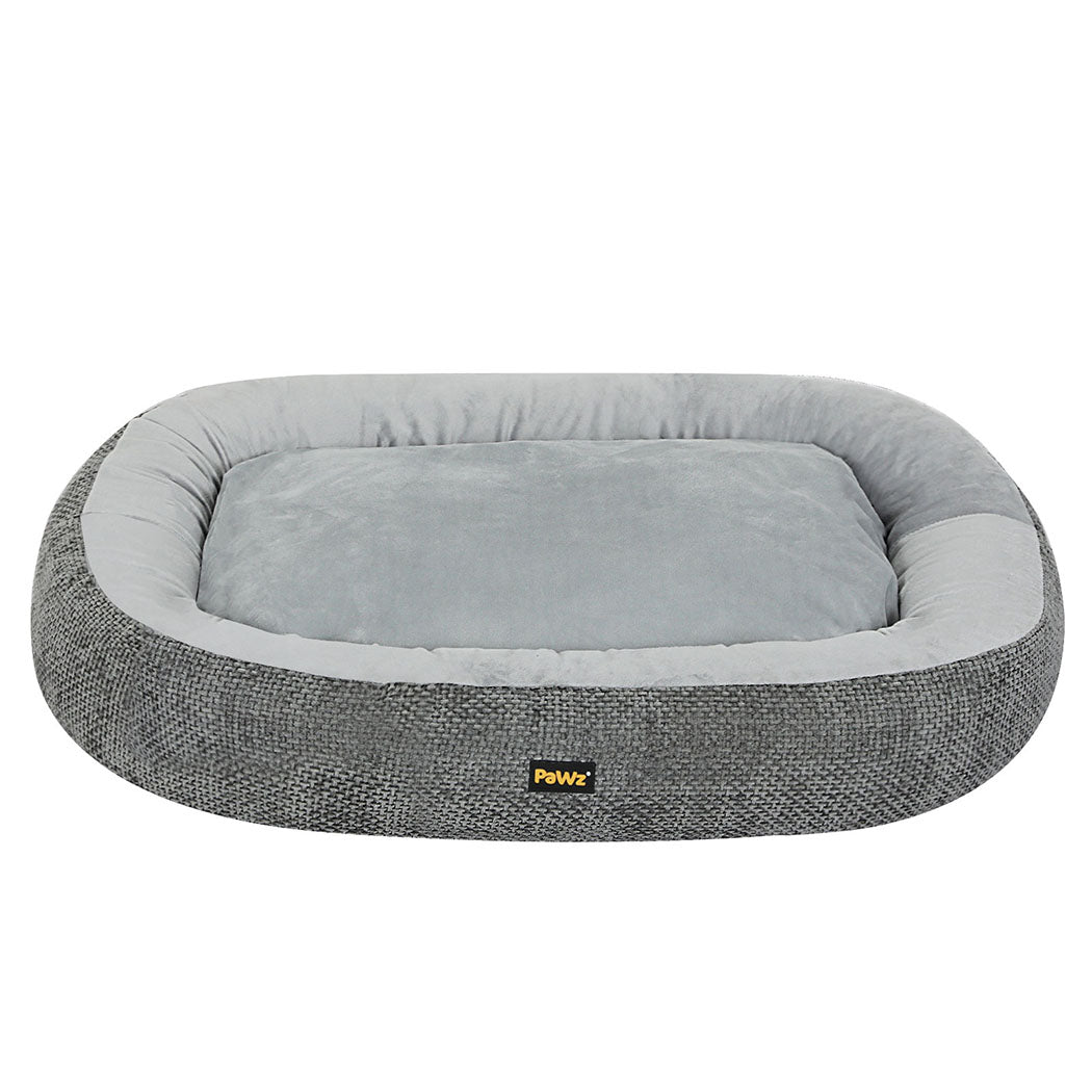 Pawz Pet Bed Washable Plush Orthopedic Soft Non Slip
