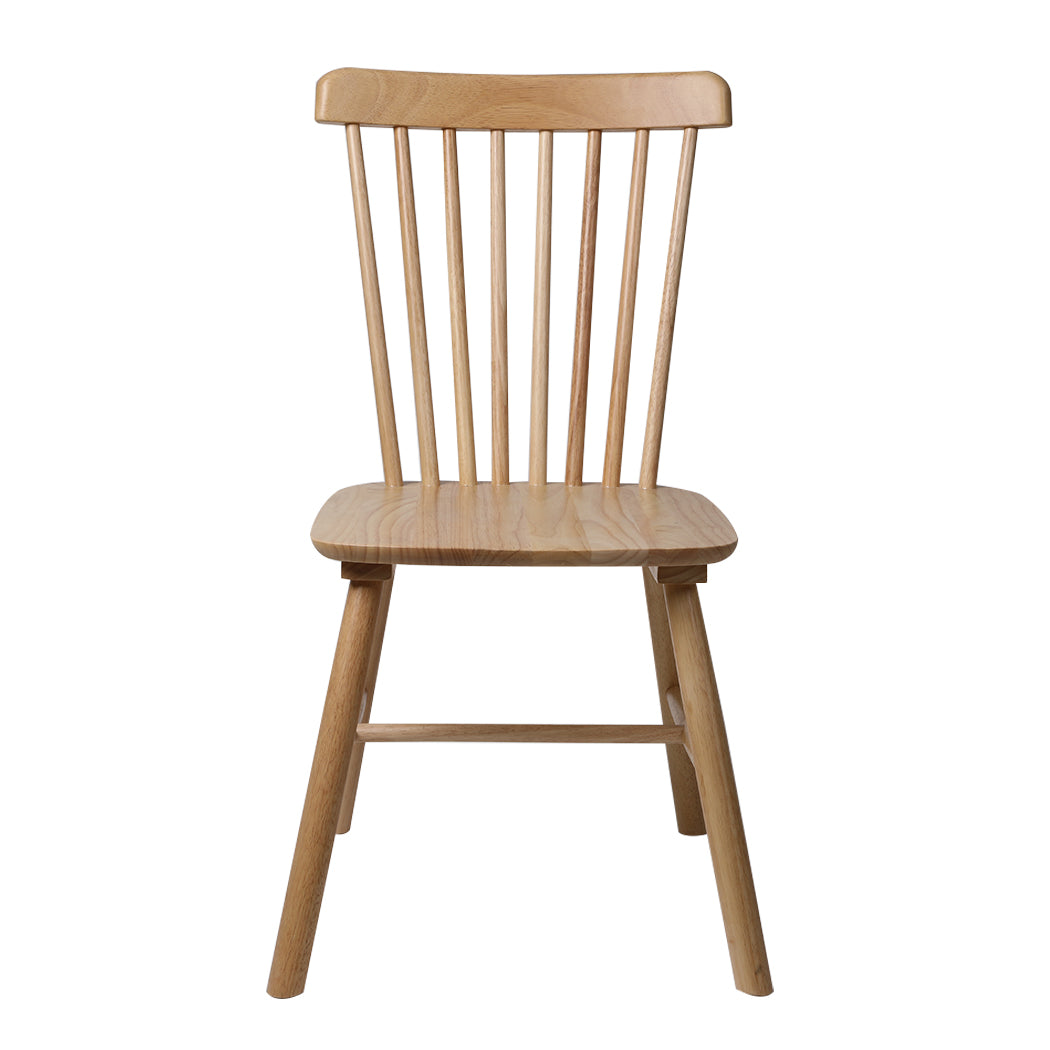 Levede 8x Dining Chairs Kitchen Windor Oak