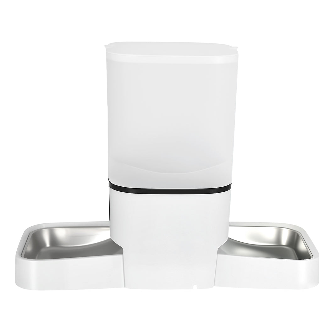 PaWz 6L Automatic Pet Feeder 2 Bowl Food Dispenser