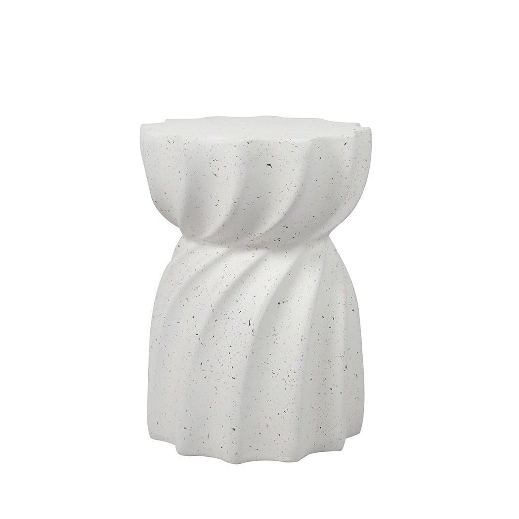 Levede Side Table End Terrazzo Hourglass