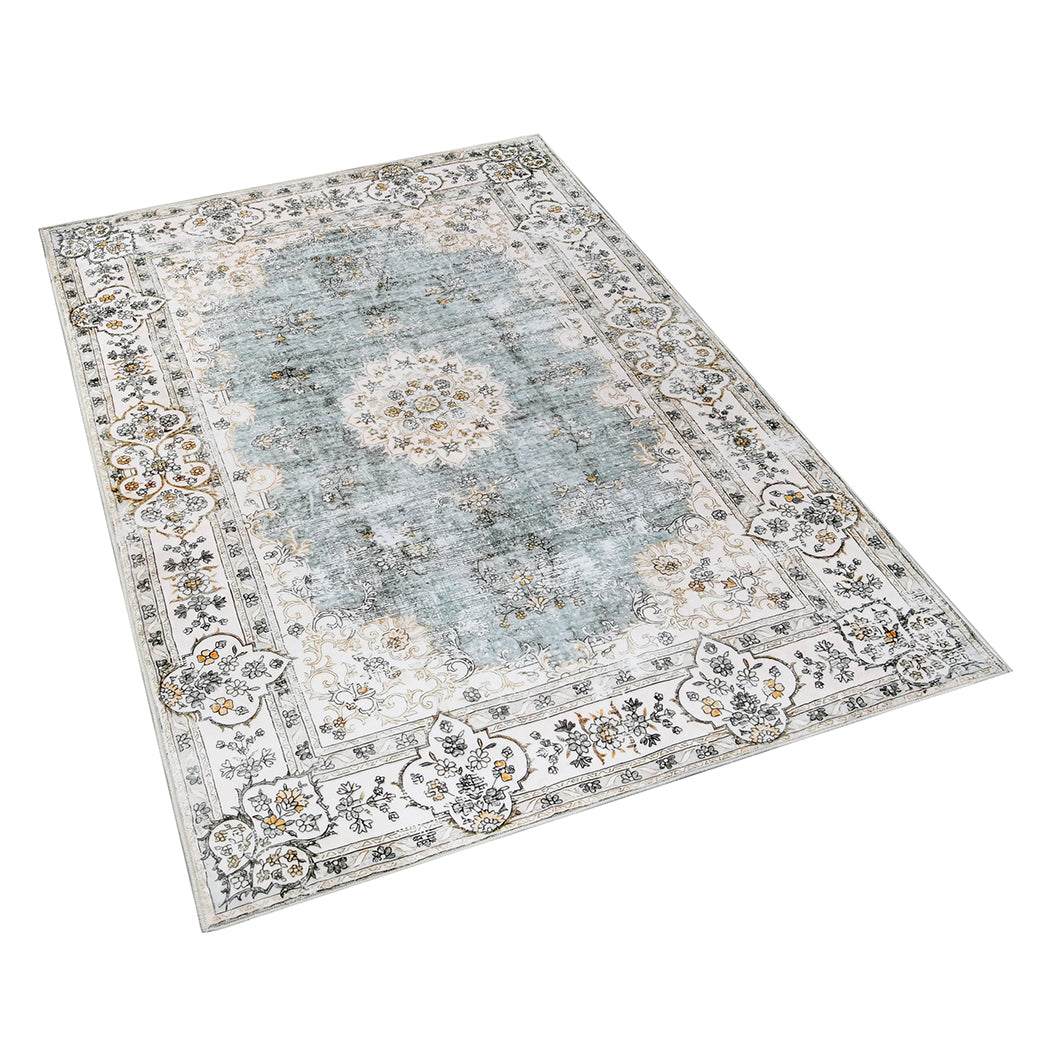 Marlow Floor Rug Short Pile Washable Vintage Carpet Soft Plush Non Slip 200x290