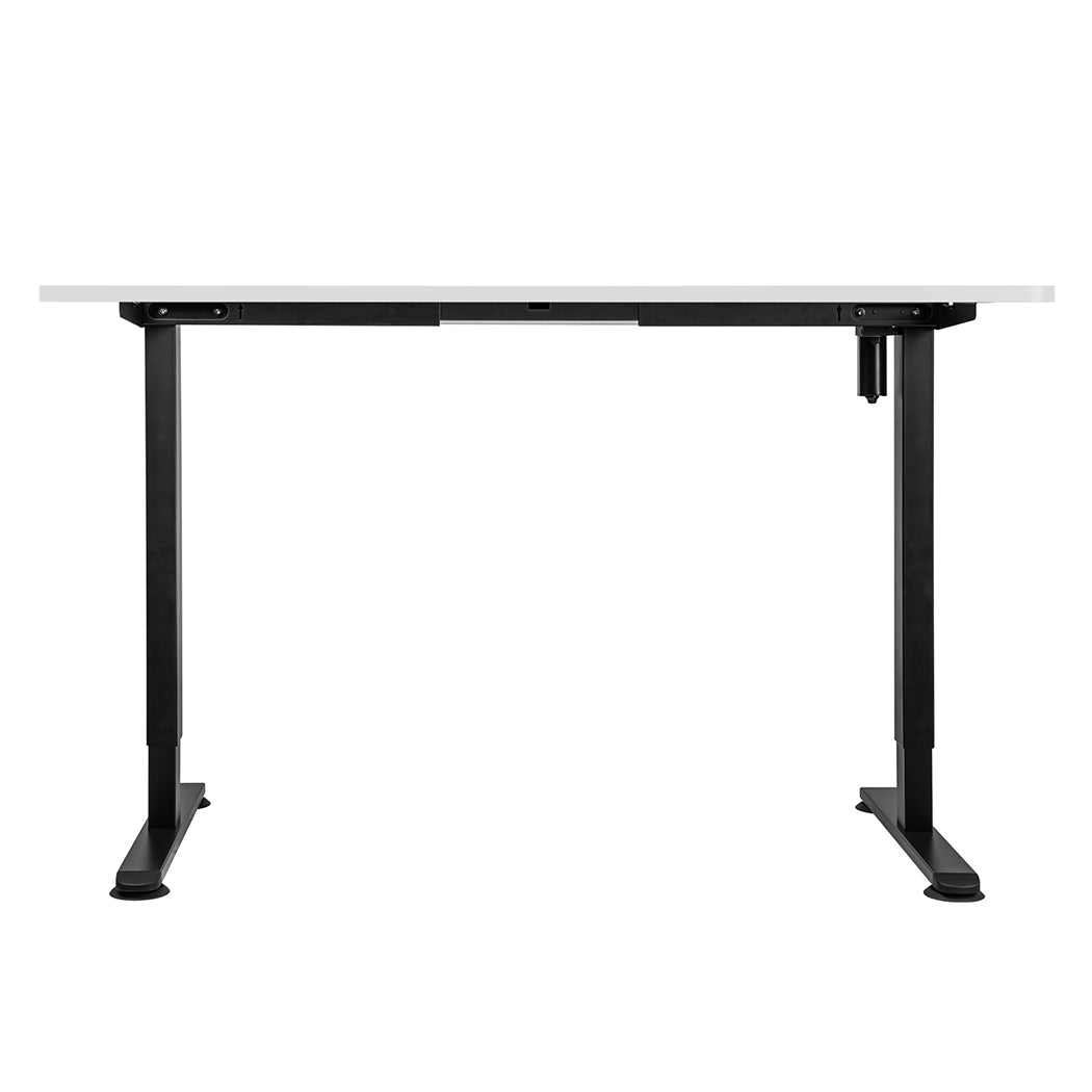 Levede Motorised Standing Desk Adjustable 140cm White 1000x 1MM