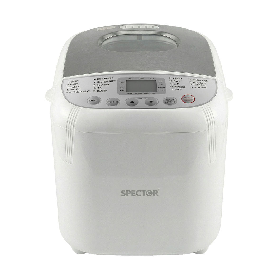 Spector Automatic Bread Maker Machine Oven Non Stick Bakehouse Kneading Mixing