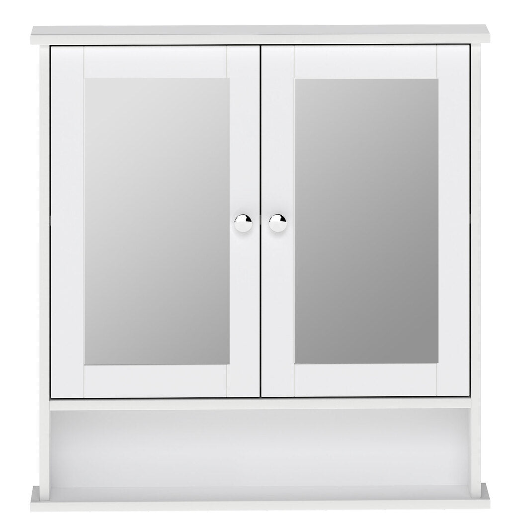 Levede Bathroom Mirror Cabinet Storage Cupboard Shelf