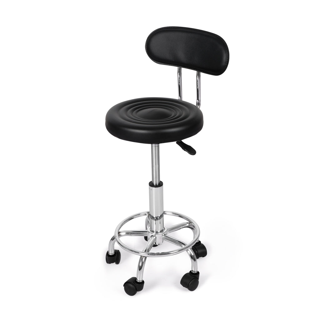 Levede 2x Salon Stool Swivel Bar Stools
