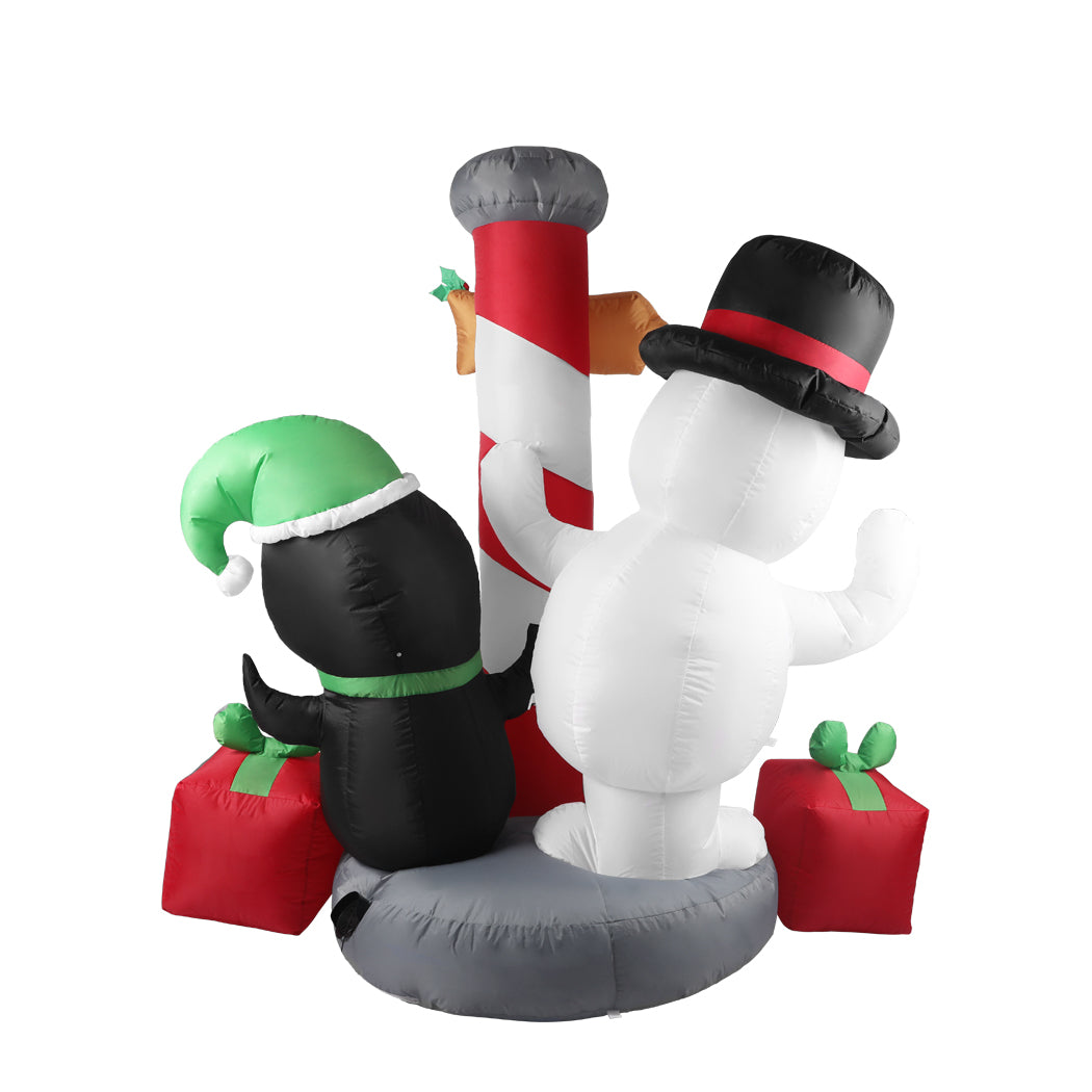 Santaco Inflatable Christmas Decor Pole
