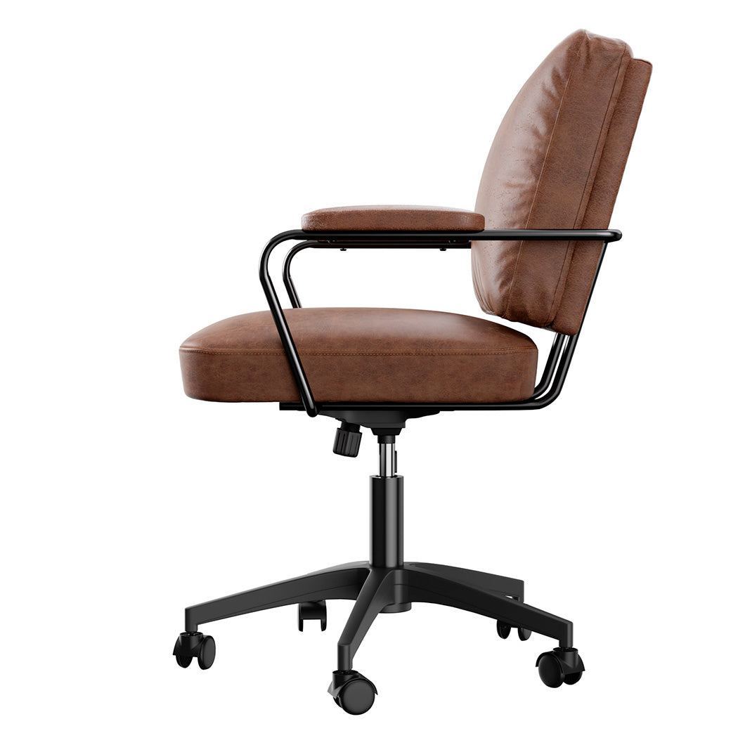 Levede Office Arm Chair Leather Executive Chairs