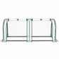 Lambu Mini Greenhouse Dual Zone PE Cover Tunnel Frame for Garden Transparent