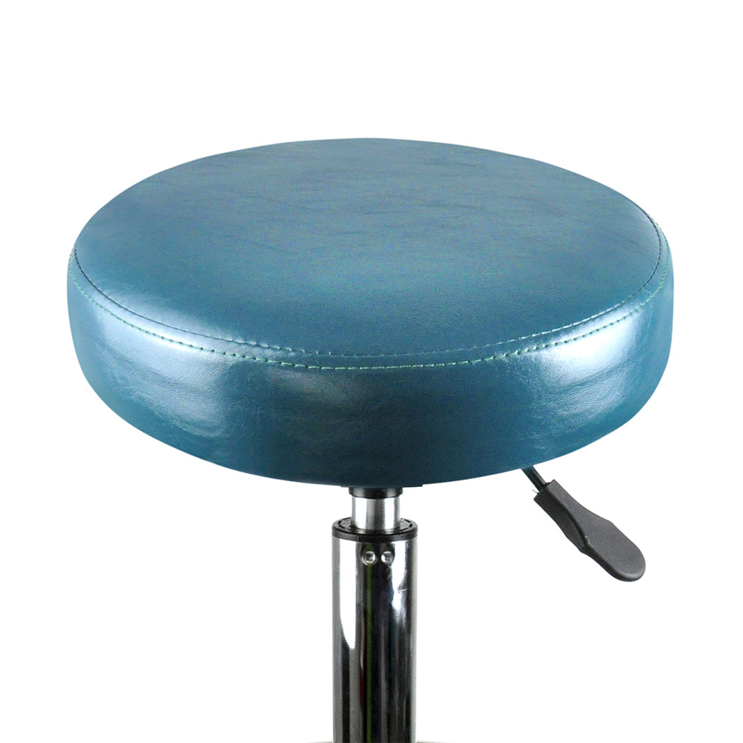 Levede Bar Stools Salon Stool Swivel Teal