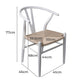 Levede 4x Dining Chairs Wooden Hans White