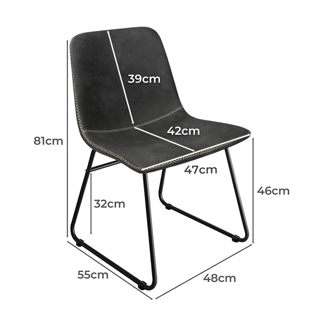 Levede 4x Dining Chairs Kitchen Table