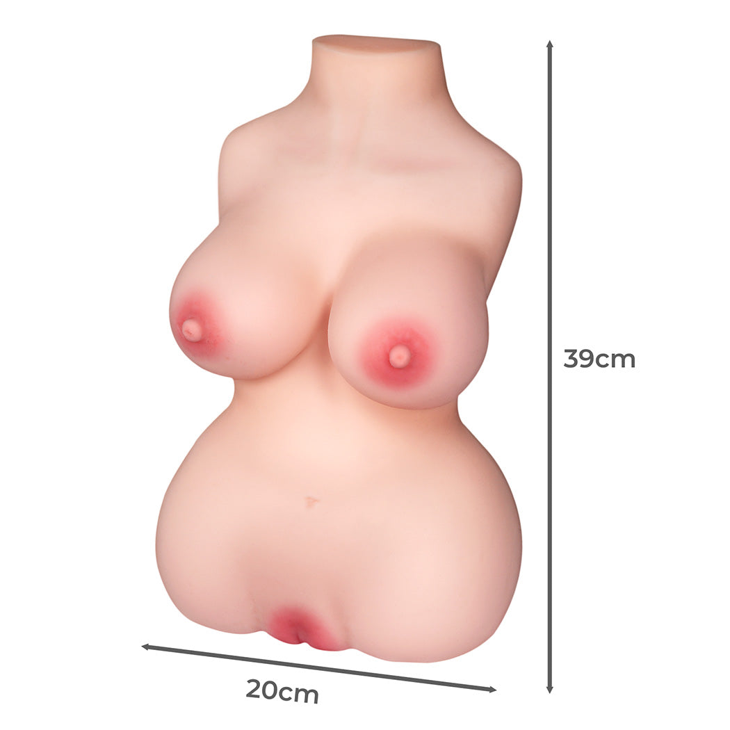 Urway Male Masturbator Realistic Pussy Breast Vagina Masturbation Doll Sex Toy