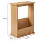 Levede Narrow Side Table Magazine Rack Slim End Bedside Storage Table Bedroom