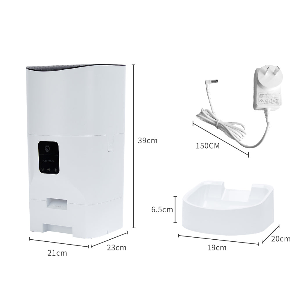 PaWz 9L Auto Pet Feeder Automatic Camera