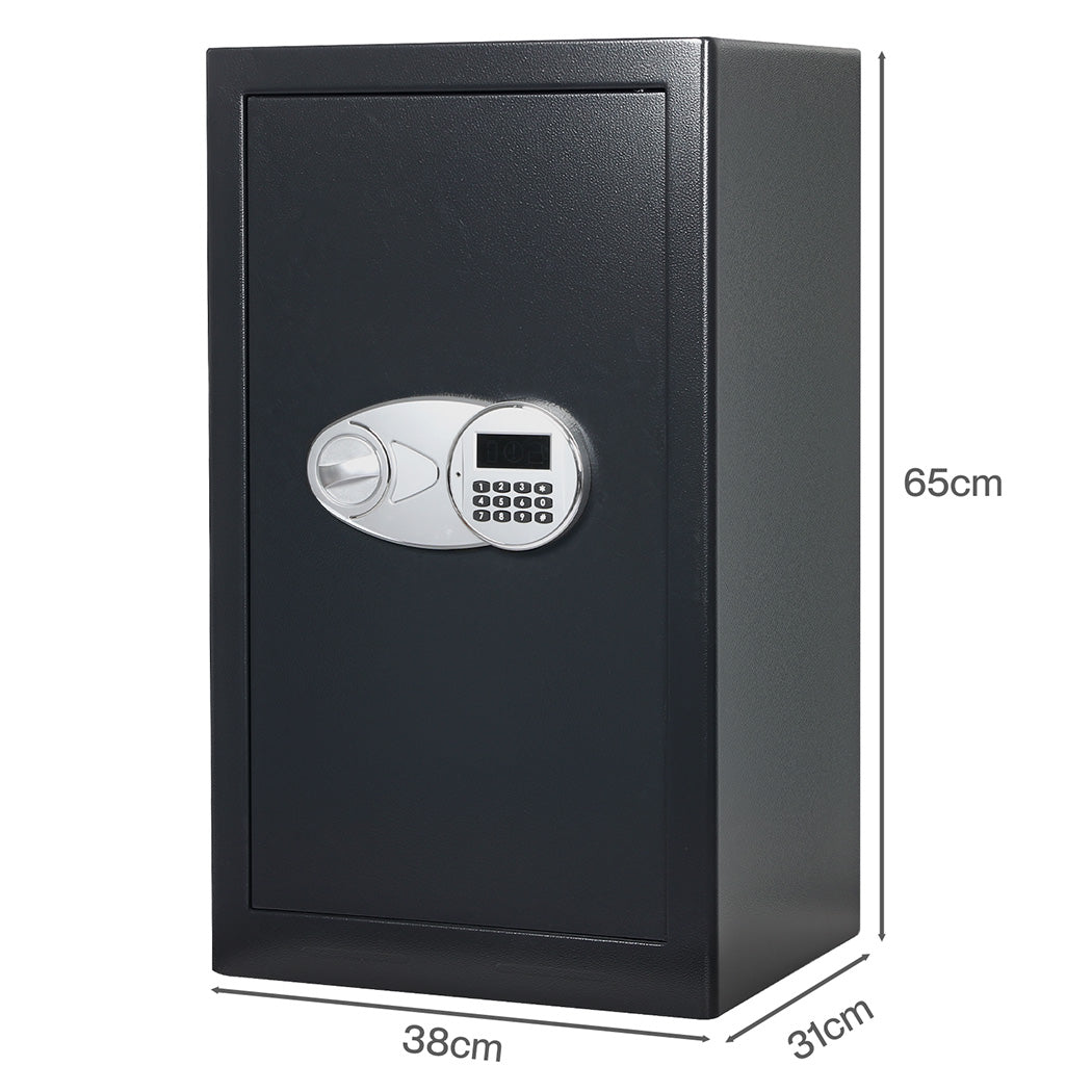 Levede 85L Safe Fireproof Security Box Home Office Cash Lock Deposit Password