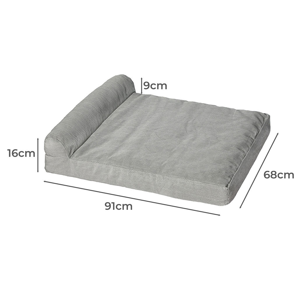 PaWz Pet Bed Memory Foam L Large